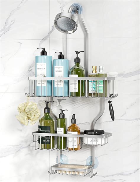 Shower Caddy Over Shower Head at Rita Skelley blog