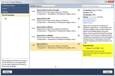 Library Package 的图像结果