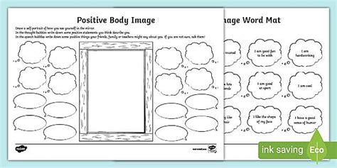 RSHP Body Image Activity Sheet