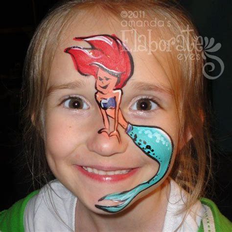 Trolls Face Paint 的图像结果