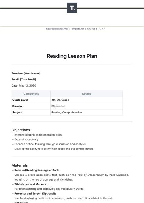 Image result for Lesson for Reading
