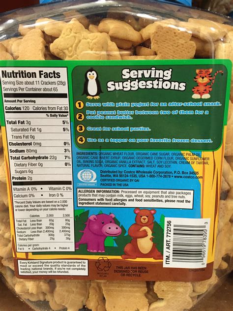 Animal Crackers Label at David Montelongo blog