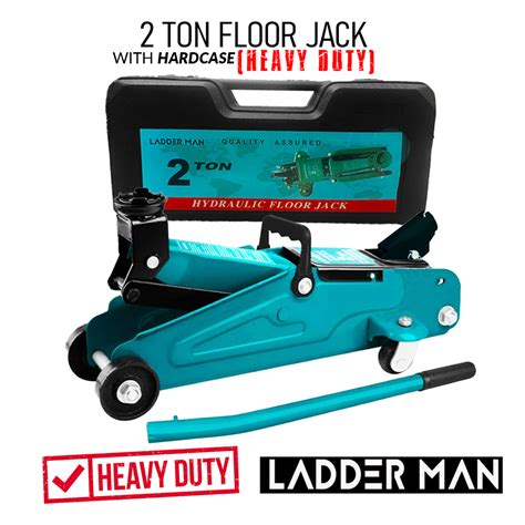 2 Ton Portable Hydraulic Jack Hard Case Floor Jack Car Jack Heavy Duty ...