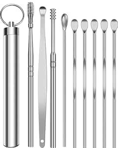 Buy Dr Vaku® Reusable Ear Wax Removal Cleaning Tool Kit (Set of 9 ...