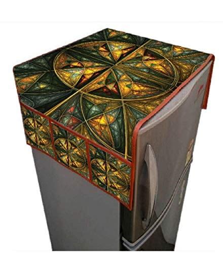 AH ARTSY HOME Beautiful Digital Printing Combo of Refrigerator/Fridge ...