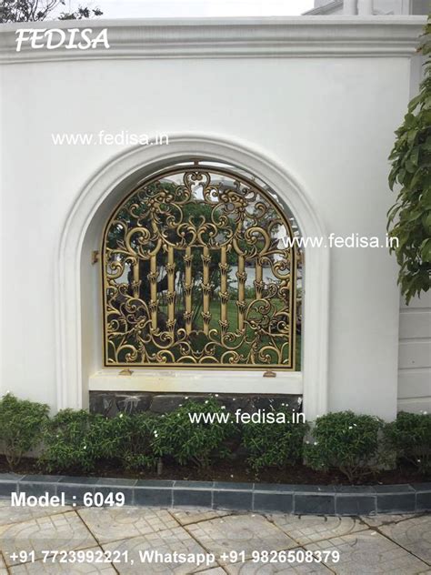 Safety Door Ms Design Steel Grill With Glass Price Flat Bar Window ...