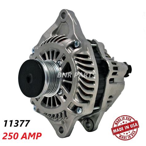 250 Amp 11377 Alternator Mitsubishi Lancer Outlander High Output ...