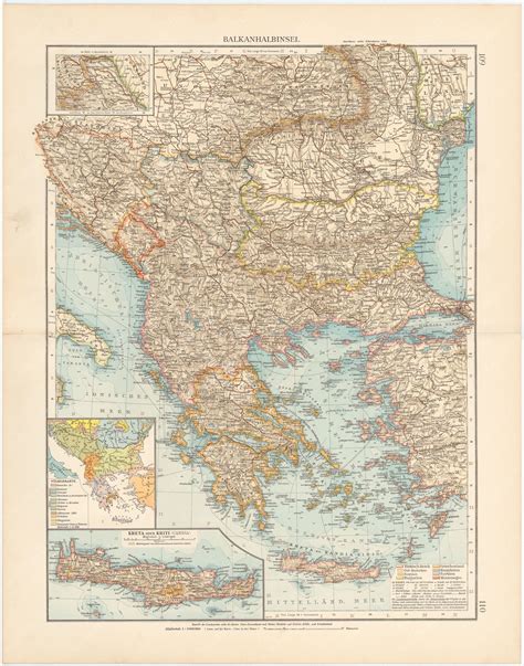 Balkan Peninsula Map 1914