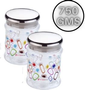 KedarKantha Plastic Tea Coffee & Sugar Container - 750 ml Price in ...