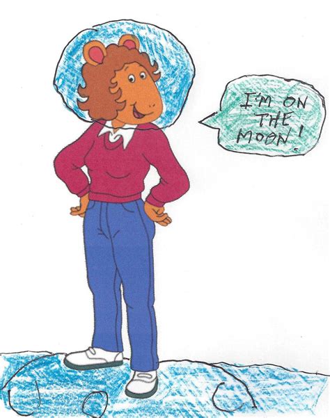 Jane Read (Arthur's Mom) on the moon by dth1971 on DeviantArt