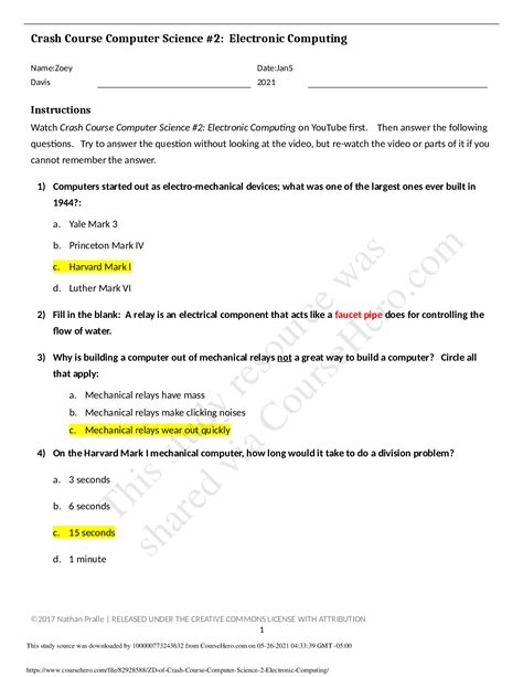 Crash Course Computer Science 的图像结果
