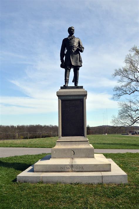 Civil War Monuments At Gettysburg