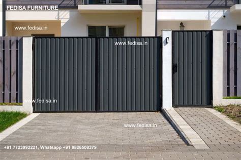 Lohe Ke Darwaje Design Steel Temple Gate Design Hollow Pipe Gate Design ...