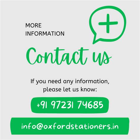 Contact – OXFORD stationers