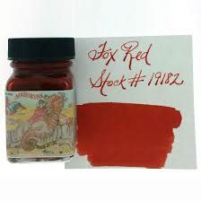 Noodler's Ink Bottle Fox Red - 19182 – PEN PLANET