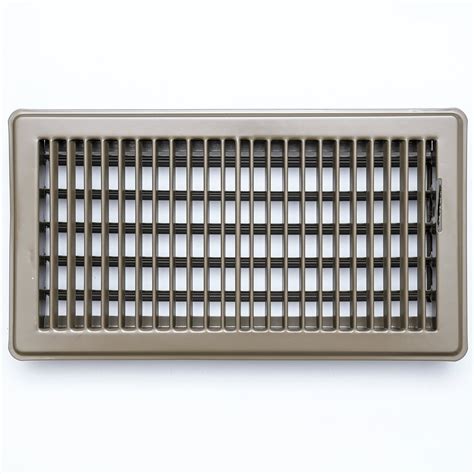 6" x 12" [Duct Opening] Floor Register with Louvered Design | Heavy Du ...