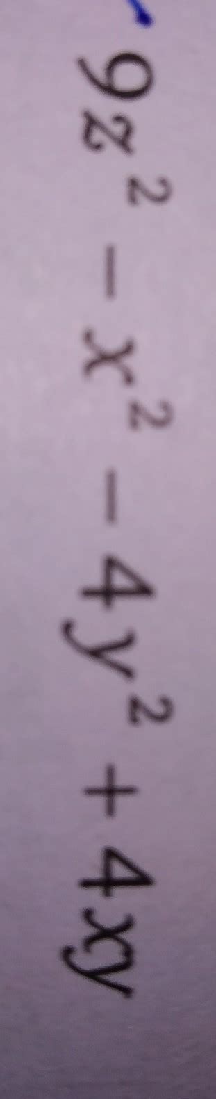 factorise the following expression - Brainly.in