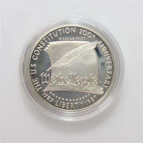 Silver Proof United States Constitution Coin | Property Room