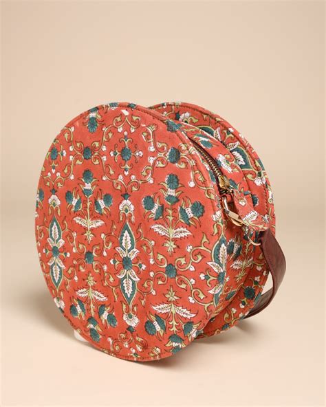 Buy Sienna Cotton Blockprinted Sling Bag online in India at Best Price ...