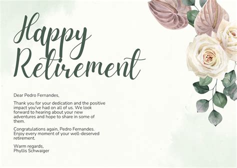 Congratulations On Your Retirement Cards