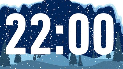 Winter Themed 22 Minute Timer Video | Snowy Day | Classroom Timer ...
