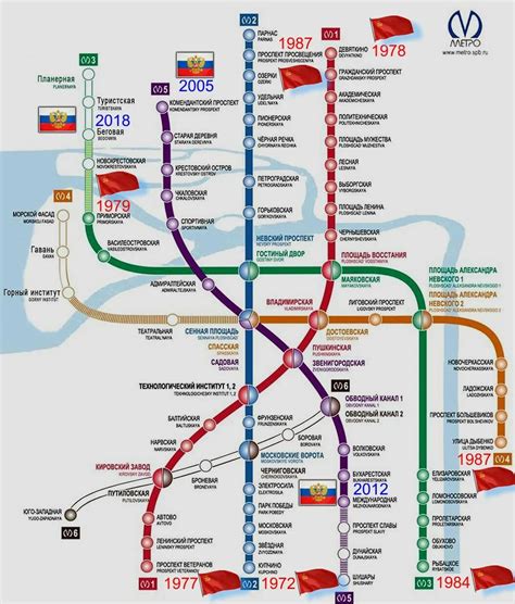 Карта метро спб 2023 схема
