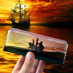 skyunion Black Pearl Ship Titanic Cruise Ship Model Liquid Wave ...