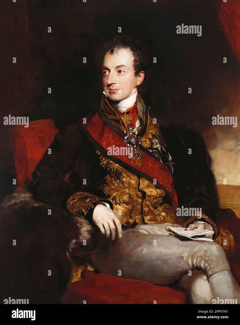 Portrait of Prince Klemens Wenzel von Metternich, 1773-1859, statesman ...
