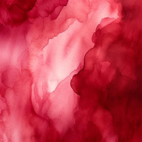 Handpainted watercolor deep red texture background | Premium AI ...