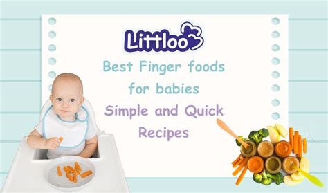 Best Finger foods for babies- Simple & Quick Recipes – Littloo