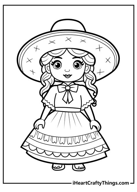 Mexican Themed Coloring Pages [2025]