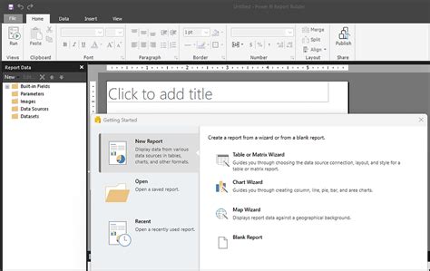 Image result for SSRS Report Builder Examples