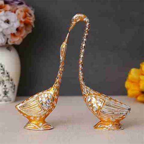 Flipkart SmartBuy Premium Kissing Duck Showpiece For Home And Living ...