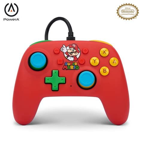 Buy PowerA Nano Wired Controller for Nintendo Switch - Mario Medley ...
