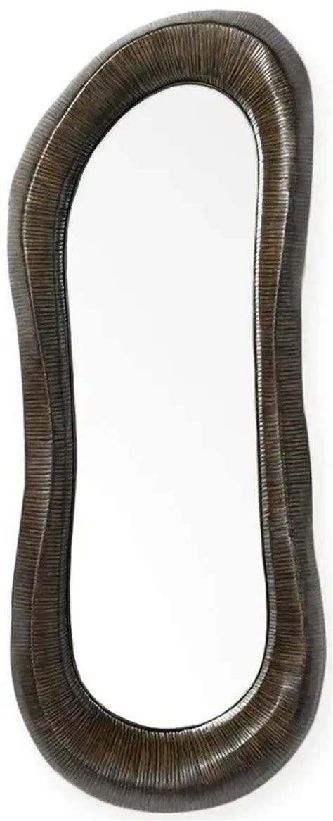 Palecek Ravenna Coastal Beach Cocoa Rattan Frame Full Length Floor ...