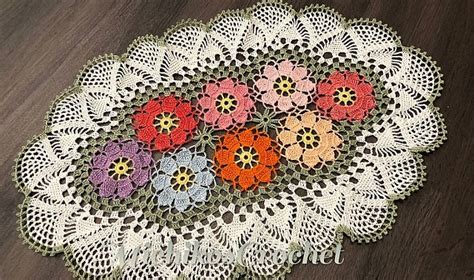 Image result for Small Crocheted Doily Tutorial