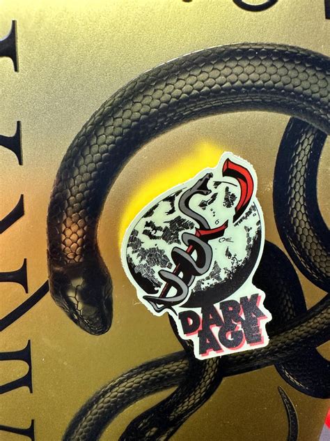 Red Rising Merch, Dark Age, Glow in the Dark Sticker, Free U.S ...