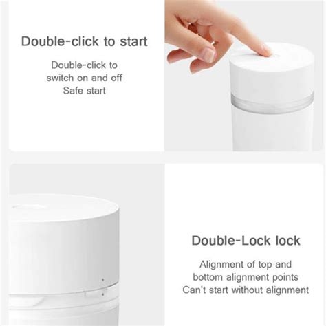 Xiaomi MIJIA 300ML Mini Juice Blenders Small Portable USB-C Charging ...