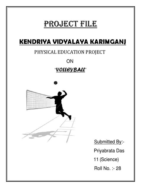 Volleyball Project Class 10 File 的图像结果