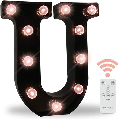 LED Black Alphabet Marquee Letters Sign Light Up India | Ubuy