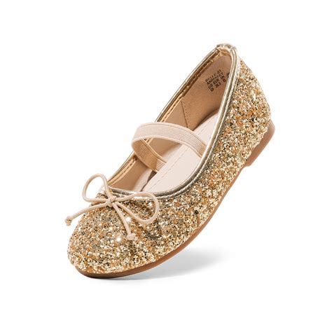 Girls Gold Dress Shoes