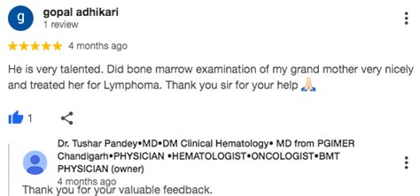 Dr Tushar Pandey : BEST & FIRST HEMATOLOGIST, HEMATO-ONCOLOGIST & BMT ...