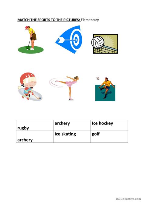 Match the Balls to the Sports Worksheet 的图像结果