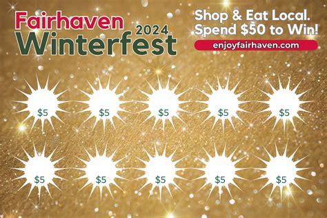 Frequent Shopper Cards! Shop and Eat Local to Win! - Fairhaven Association