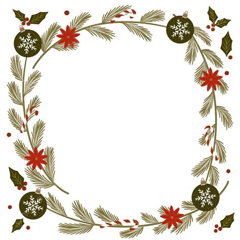Christmas Frames, Christmas Border, Christmas, Christmas Templates PNG ...