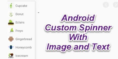 Image result for Android Custom Spinner