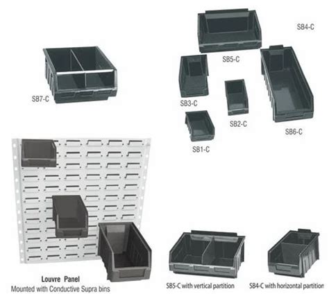 ESD PCB Rack & Material Handling Product - ESD Storage Bins ...