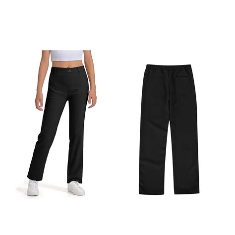 Boys Fashion Boys Black Dress Pants Slim Fit Boys Clothes Baseball ...