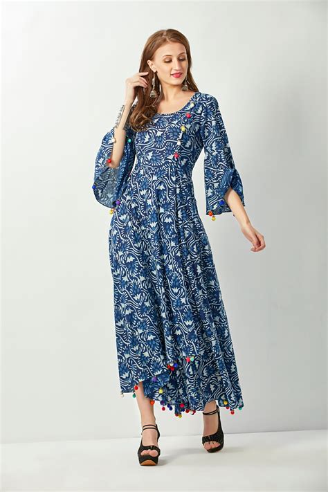 Womens Casual Cheerful Flowy Printed Dress – Mehr By Pretty