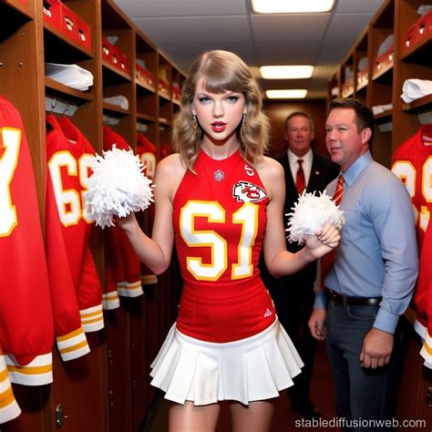real photo from taylor swift in a kansas city chiefs cheerleader ...